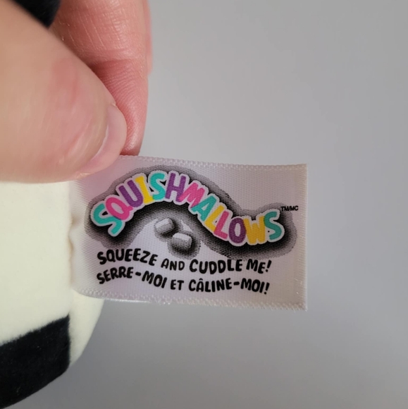Mini Squishmallows Cam the Cat plush stuffed toy 5" white brown black - Picture 5 of 5